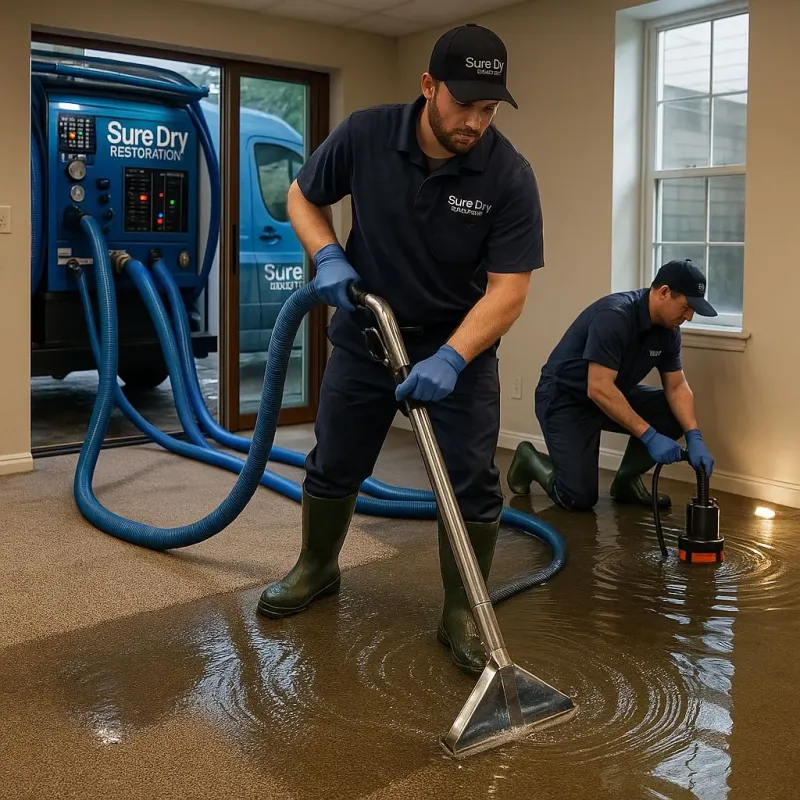 Water Extraction and Removal process in Quincy, CA